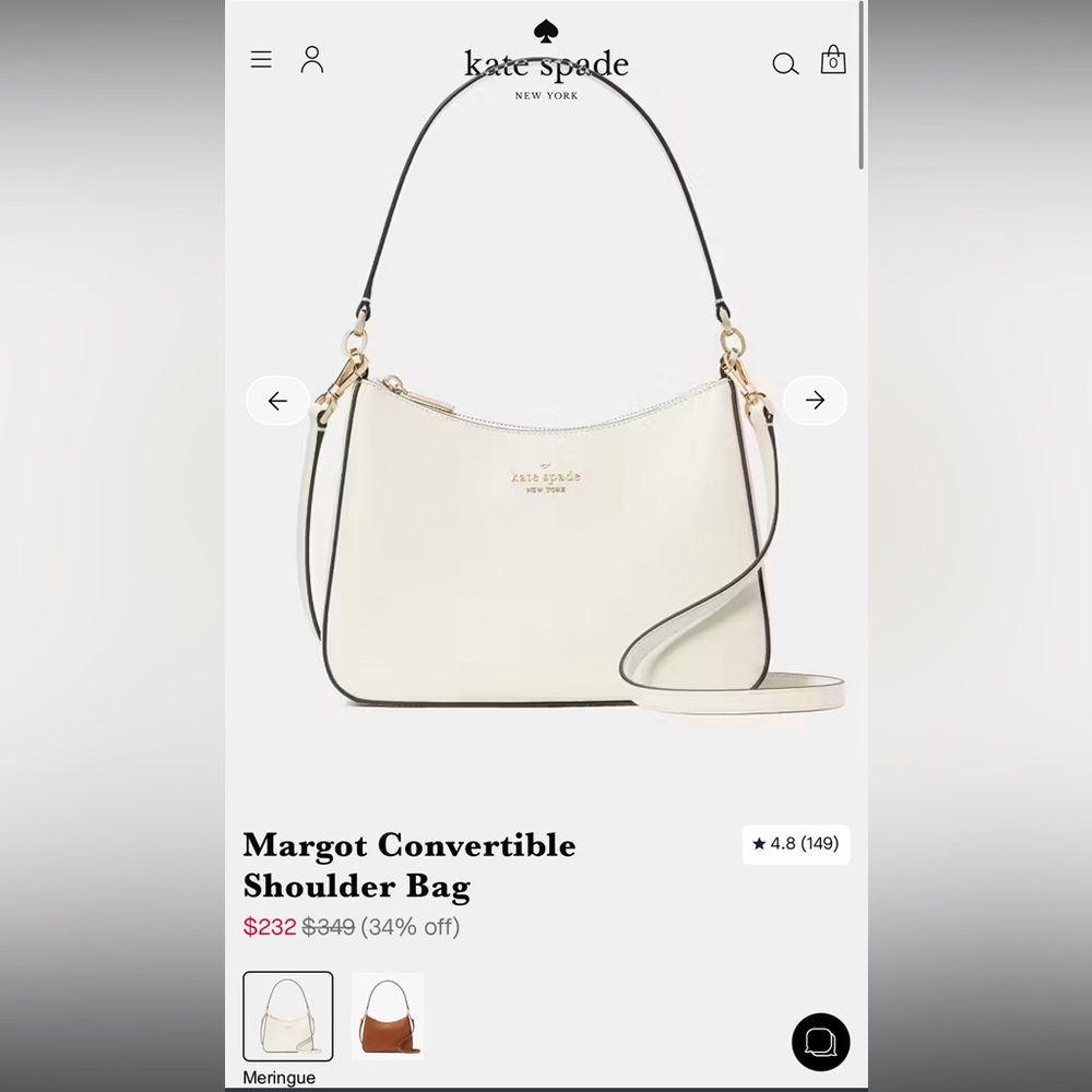 Kate Spade Margot Convertible Crossbody Bag